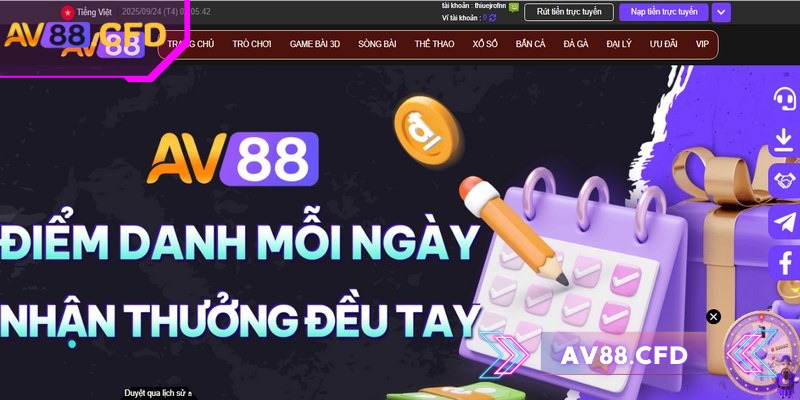 Đăng ký av88 3 Nền tảng luôn tạo điều kiện tốt nhất cho thành viên mới lẫn cũ
