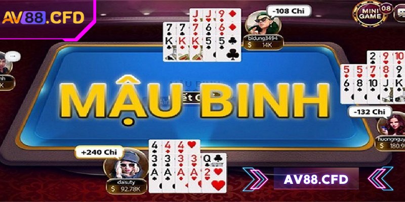 Mậu Binh AV88 – Trải nghiệm game bài chiến thuật đỉnh cao 1 Mậu Binh AV88 là phiên bản được phát triển mạnh mẽ