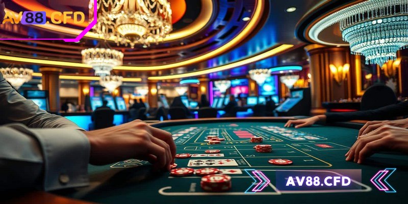Sảnh EBET AV88 - Lựa chọn đổi thưởng casino thú vị 1 Sảnh cung cấp giao diện giải trí đẳng cấp, chuyên nghiệp