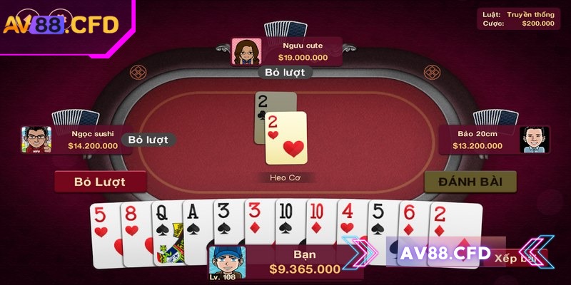 Tiến lên miền Nam AV88 – Trải nghiệm đỉnh cao khó quên 2 Nhờ có luật đơn giản, game phù hợp cho cả người mới, cao thủ