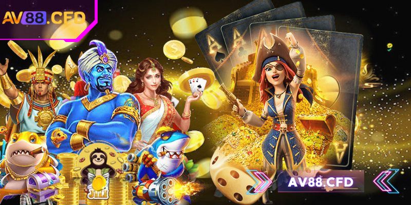 Vàng giả kim AV88: Slot nổ hũ đỉnh cao không thể bỏ lỡ 3 Jackpot là nơi khởi nghiệp thành công của rất nhiều cược thủ
